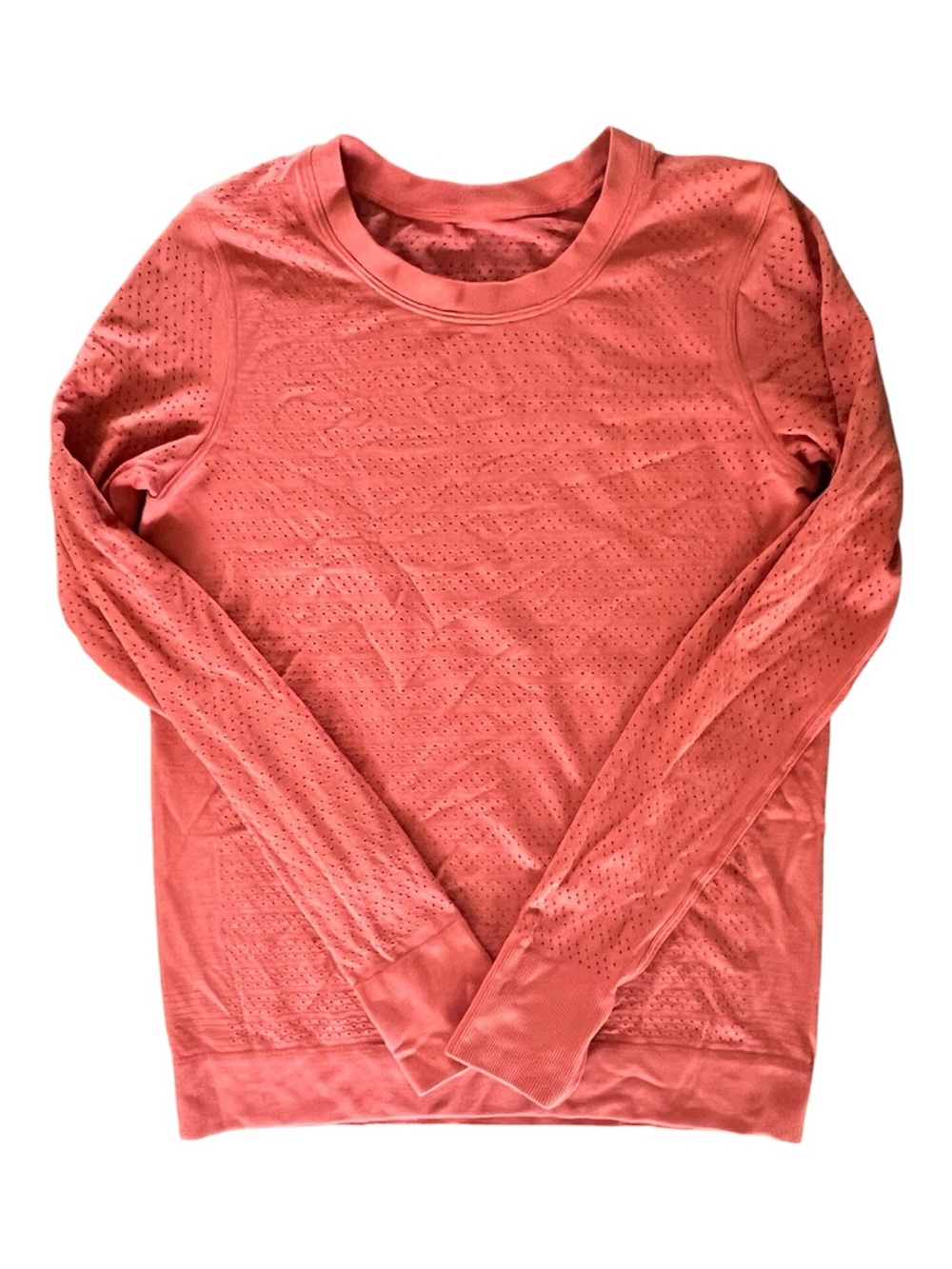 Lululemon Coral Long Sleeve Pullover size 2